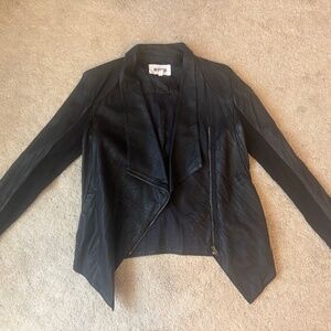 Fake Leather Jacket